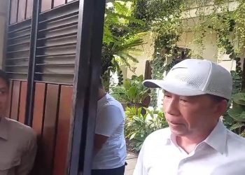 Mantan Presiden Jokowi memberikan keterangan pers di Solo, Jumat (30/1/2026). Foto: Ist.