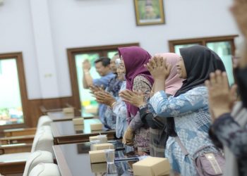 PGSD FKIP UMS menggelar Silaturahmi dan Temu Wali Mahasiswa di Gedung Auditorium Moh Djazman Kampus I UMS, Kamis (15/1/2026). Foto: Ist.