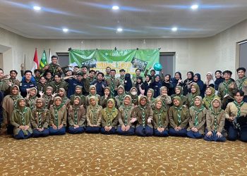 Foto bersama acara Milad ke-16 Hizbul Wathan UMS 2026. Foto: Ist.