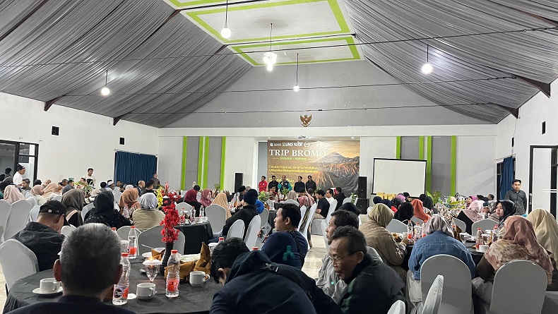 Suasana gathering keluarga besar FKIP UMS. Foto: Ist. 