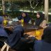 Tim peneliti UMS penerima hibah RISKESTREN saat kegiatan monev bersama penyelenggara hibah, Yayasan SAPIN. Foto: Ist.