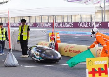 Tim Bengawan UNS Solo mengikuti ajang Shell Eco-Marathon Qatar 2026. Foto: Ist.