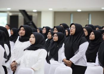 Mahasiswa PPG FKIP UMS saat mengikuti orientasi. Foto: Ist.