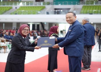 Lulusan PPG dalam Yudisium PPG Calon Guru dan Tertentu 2025. Foto: Ist.