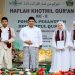 Wakil Gubernur Jateng, Taj Yasin Maimoen menghadiri Wisuda Tahfidh Qur’an Pondok Pesantren Roudhlotul Qur’an, di Jetak Kidul, Wonopringo, Kabupaten Pekalongan, Minggu, 1 Februari 2026. Foto: Ist.
