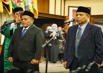 Pengucapan Sumpah/Janji PAW sisa masa jabatan 2024–2029 dalam Rapat Paripurna Masa Sidang Kedua 2025/2026, di Gedung Berlian, Kota Semarang, Senin, 2 Februari 2026. Foto: Ist.