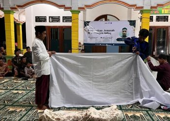 Mahasiswa KKN-Dik UMS menggelar sosialisasi tata cara pemulasaran jenazah di Kabupaten Wonogiri. Foto: Ist.