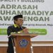 Kasubdit Bina GTK MA/MAK Kementerian Agama, Dr. Anis Masykur, M.A menjadi keynote speaker kegiatan Capacity Building Madrasah Muhammadiyah Jawa Tengah di Auditorium Moh. Djazman Kampus 1 UMS, Sabtu (7/2/2026). Foto: Ist.
