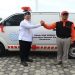 UNS menyerahkan bantuan satu unit mobil ambulans kepada Pemerintah Kabupaten Aceh Utara, Jumat (6/2/2026). Foto: Ist.