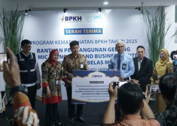 Peresmian Gedung Islamic Economics and Business Center di UNS, Selasa (10/2/2026). Foto: Ist.