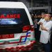 Sekda Jateng Sumarno melayat ke rumah Yazid Ahmad Firdaus, pendaki yang hilang di Bukit Mongkrang, lereng Gunung Lawu, Kecamatan Tawangmangu, Kabupaten Karanganyar. Foto: Ist.