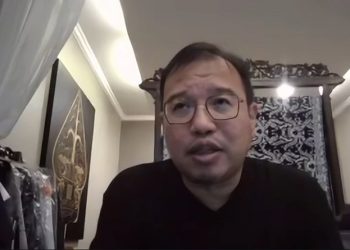 Welcoming speech, Ketua IKA UMS, Dr. M. Aditya Warman. Foto: Ist.