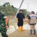 Gubernur Jateng Ahmad Luthfi meninjau penanganan banjir di Grobogan akibat tanggul Sungai Tuntang yang jebol. Foto: Ist.