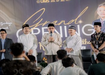 Rektor UMS Prof. Dr. Harun Joko Prayitno, M.Hum membuka Gema Kampus Ramadan 1447H. Foto: Ist.
