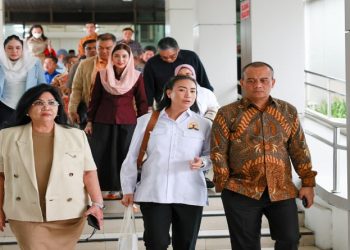 Gubernur Jateng Ahmad Luthfi menerima kunjungan kerja reses Komisi VII DPR di kompleks Kantor Gubernur Jateng, di Kota Semarang pada Jumat, 20 Februari 2026. Foto: Ist.