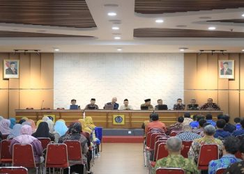 Suasana Safari Ramadhan yang diikuti oleh jajaran pimpinan universitas dan civitas akademika. Foto: Ist.