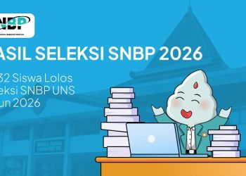 Sebanyak 2.432 peserta lolos jalur SNBP tahun 2026 di UNS Solo. Foto: Ist.