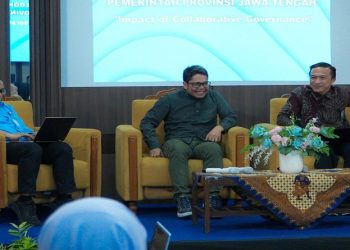 Kegiatan Focus Group Discussion “Outlook 1 Tahun Pemerintah Provinsi Jawa Tengah” yang digelar di Kampus UNS Solo, Selasa (3/3/2026). Foto: Ist.