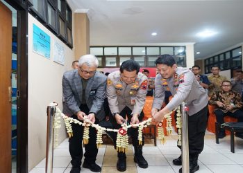 Peresmian Pusat Studi Kepolisian di Gedung LPPM UNS, Rabu (4/3/2026). Foto: Ist.