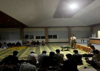 Suasana kegiatan MABIT Tapak Suci Unit 003 UMS. Foto: Ist.