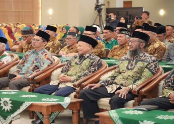 Pengajian Ramadan 1447 H Muhammadiyah dan ‘Aisyiyah Regional Solo Raya di Graha 1958 UMS, Sabtu (7/3/2026). Foto: Ist.