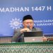 Narasumber Prof. Dr. H. Zakiyuddin Baedhawy, M.Ag., pada Pengajian Ramadan 1447 H Muhammadiyah & ‘Aisyiyah Jawa Tengah Regional Solo Raya di Graha 58 UMS. Foto: Ist.