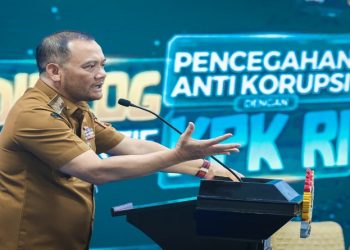 Gubernur Ahmad Luthfi menghadirkan pimpinan KPK untuk memberikanpembekalan kepada para kepala daerah dan DPRD agar tidak melakukan praktik korupsi. Foto: Ist.