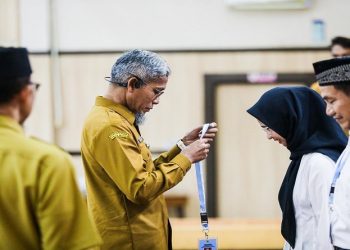Sekda Provinsi Jawa Tengah, Sumarno membuka Pembekalan/Bimbingan Teknis PHD Provinsi Jawa Tengah 2026 di Asrama Haji Donohudan, Boyolali, Senin, 30 Maret 2026. Foto: Ist.
