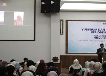 FKIP UMS menggelar yudisium dan pembekalan calon wisudawan Periode III Tahun Akademik 2025/2026. Foto: Ist.