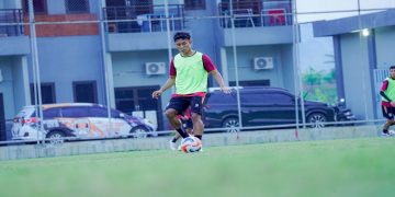 Gelandang Kendal Tornado FC, Ibnu Hajar. Foto: Ist.