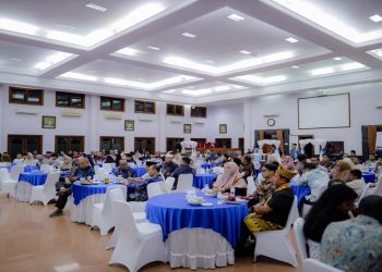 Suasana malam Malibujari yang digelar UMS di Auditorium Moh. Djazman, Kamis (2/4/2026) malam. Foto: Ist.