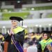 Mariam Ahmad Hamza Serour Elbanna, wisudawan UMS asal Mesir yang yang dinobatkan sebagai lulusan terbaik dengan IPK 4,00. Foto: Ist.