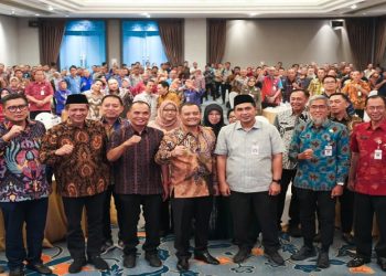 Rapat Koordinasi Penyusunan Rencana Anggaran Pendapatan Provinsi Jawa Tengah di Hotel Mercure Solo, Kota Solo pada Selasa 7 April 2026. Foto: Ist.
