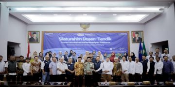 LP3A UMS dan IKA UMS menyelenggarakan kegiatan silaturahmi dosen dan tendik yang merupakan alumni UMS. Foto: Ist.