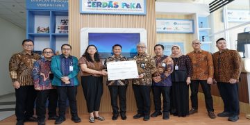 BI meluncurkan Gerai Cerdas Pelindungan Konsumen (PeKA) di Sekolah Vokasi UNS Solo, Jumat (10/4/2026). Foto: Ist.