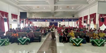 FHIP UMS berkolaborasi dengan Fakultas Hukum UM.KOE menggelar kuliah umum. Foto: Ist.