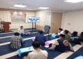 Kegiatan edukasi kesehatan fisik bagi warga Muslim Korea Selatan digelar di Masjid Al Falah Seoul melalui program PkM KI UMS. Foto: Ist.