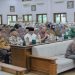 UMS menggelar silaturahmi dan halal bihalal purna tugas pada Selasa (14/4/2026) di Auditorium M. Djazman Kampus 1. Foto: Ist.