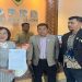 Kuasa Hukum keluarga korban, Asri Purwanti SH, MH, CIL, CPM saat mendatangi kantor DPRD Sragen. Foto: Ist.