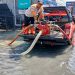 BPBD Jawa Tengah mengerahkan pompa guna mempercepat surutnya banjir di Solo Raya, Rabu (15/4/2026). Foto: Ist.