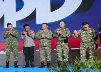 Gubernur Jawa Tengah Ahmad Luthfi menghadiri pembukaan KPPD Ketua DPRD Seluruh Indonesia di Akmil, Magelang, Kamis, 16 April 2026. Foto: Ist.