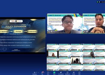 FHIP UMS menggelar ICRTLAW ke-5 secara daring, Selasa (8/4/2026). Foto: Ist.