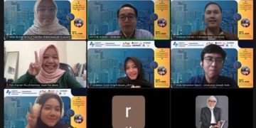 Mahasiswa Program Studi Ilmu Komunikasi UMS, Salwa Talitha Zahra meraih predikat 2nd Best Presenter pada ajang JCC International Conference. Foto: Ist.