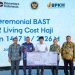 BPKH melaksanakan serah terima banknotes dalam mata uang Riyal Arab Saudi (SAR) untuk living cost jemaah haji Indonesia tahun 1447 H/2026 M. Foto: Ist.