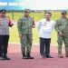 Gubernur Jawa Tengah Ahmad Luthfi mendampingi Presiden Prabowo Subianto dalam kegiatan Retret KPPD Ketua DPRD Seluruh Indonesia di Akmil, Magelang, Sabtu 18 April 2026. Foto: Ist.