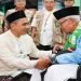 Wakil Gubernur Jawa Tengah Taj Yasin melepas kloter pertama jemaah haji Embarkasi Solo di Asrama Haji Donohudan, Boyolali, Selasa malam, 21 April 2026. Foto: Ist.