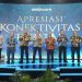 TelkomGroup meraih tiga penghargaan pada ajang Apresiasi Konektivitas Digital 2026. Foto: Ist.
