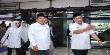 Wakil Gubernur Jawa Tengah, Taj Yasin Maimoen menerima Kunjungan Kerja Komisi VIII DPR RI di Kantor Gubernur Jateng, Semarang, Rabu, 22 April 2026. Foto: Ist.
