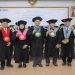 Pengukuhan dua guru besar UMS, Rabu (29/4/2026) di Auditorium Moh. Djazman Kampus I UMS.