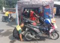 Polresta Surakarta menggelar servis gratis untuk kendaraan driver ojol, Kamis (30/4/2026). Foto: Ist.